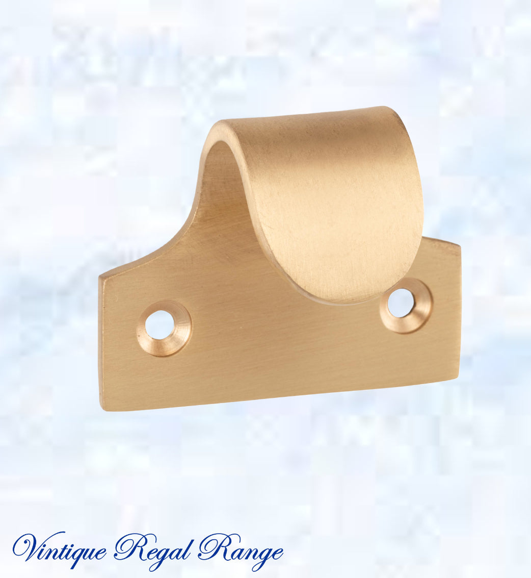 Regal Standard Brass Traditional sash window lift 49mm x 40mm-Vintique Concepts