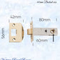 Door Split Cam Tube Latch- 60mm Backset-Different Finishes-Vintique Concepts