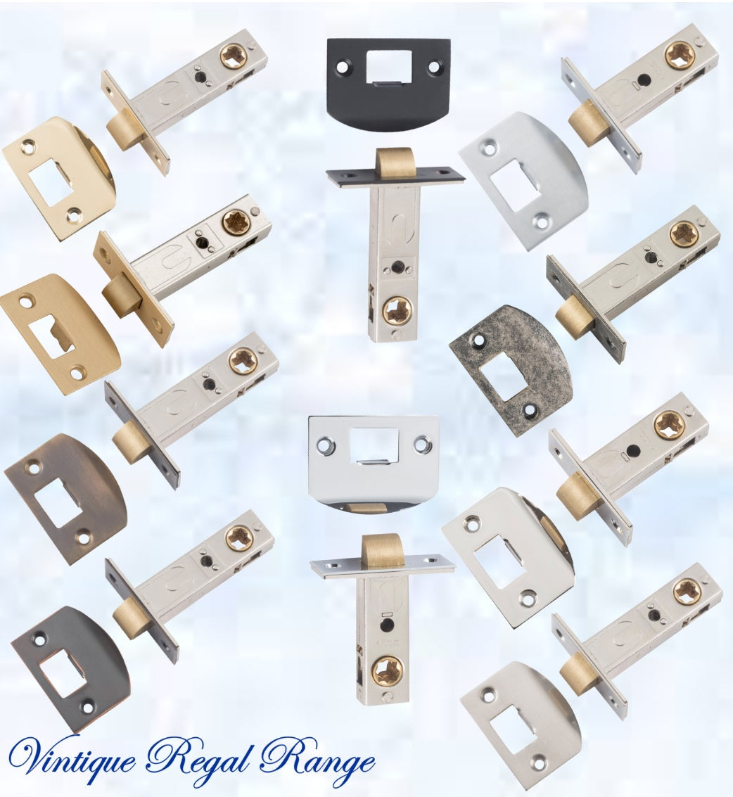 Door Split Cam Tube Latch- 60mm Backset-Different Finishes-Vintique Concepts