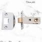 Door Split Cam Tube Latch- 70mm Backset-Different Finishes-Vintique Concepts