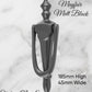 MAYFAIR Matt Black Door Knocker-Vintique Concepts