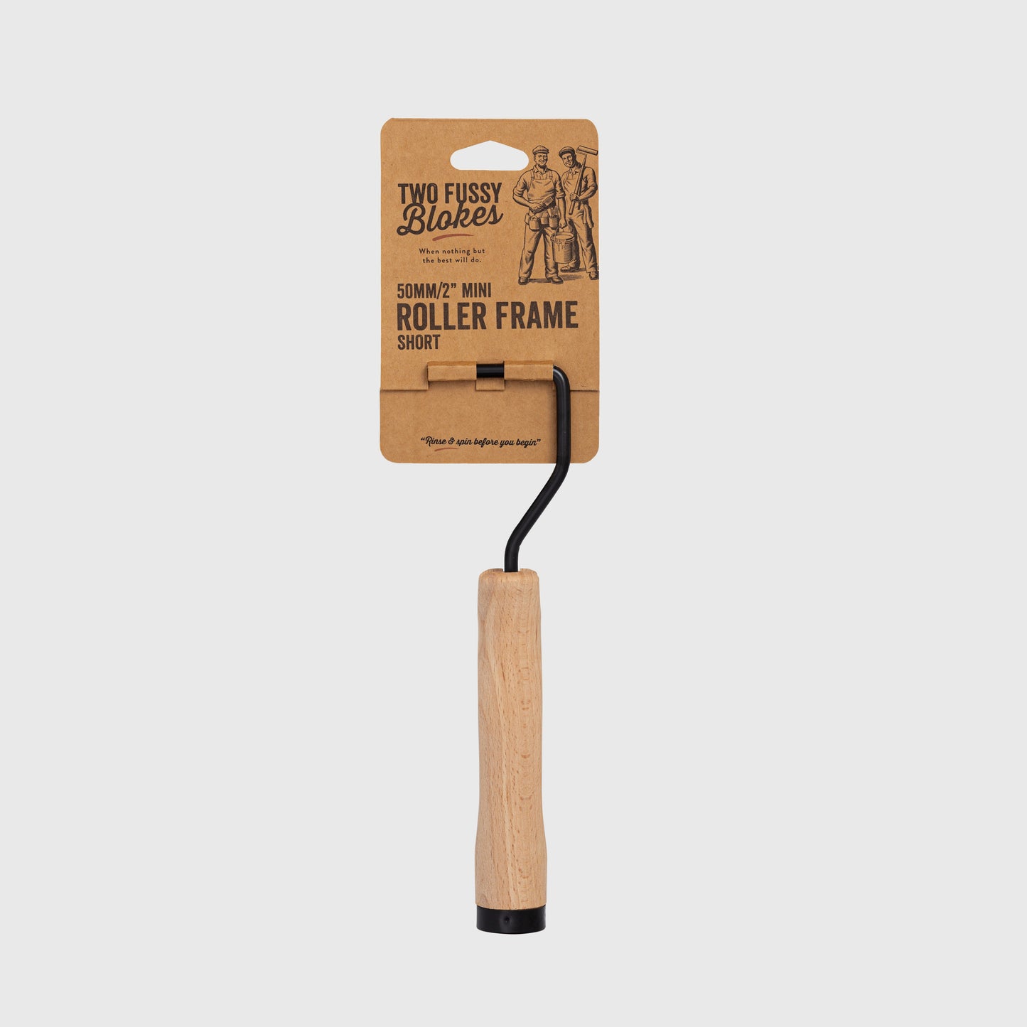 50mm mini-Roller Short handle from Two fussy Blokes