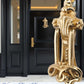 PARK LANE Polished Brass Door Knocker-Vintique Concepts