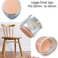 Silicone Chair Tips with felt pad Fits 32mm to 45mm-Vintique Concepts