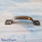 Antique Bronze "itsy Bitsy" small drawer or cabinet vintage Handle 58mm long-Vintique Concepts