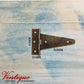 Antique Bronze T-Hinge 100mm for Doors (Each) - Vintique Concepts