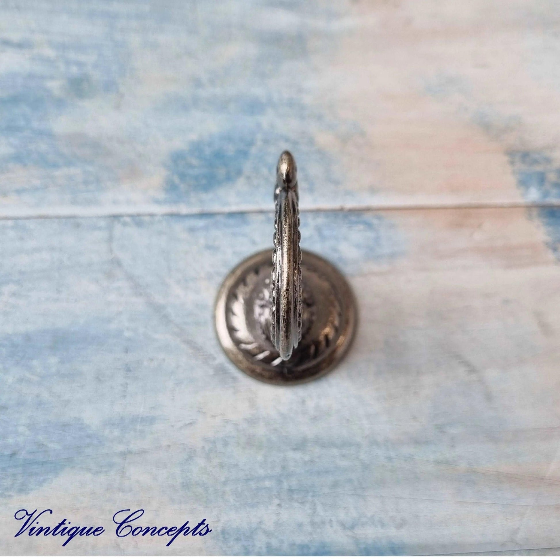 Antique Look Ornate Wall & Ceiling Hook 56mm long-Vintique Concepts