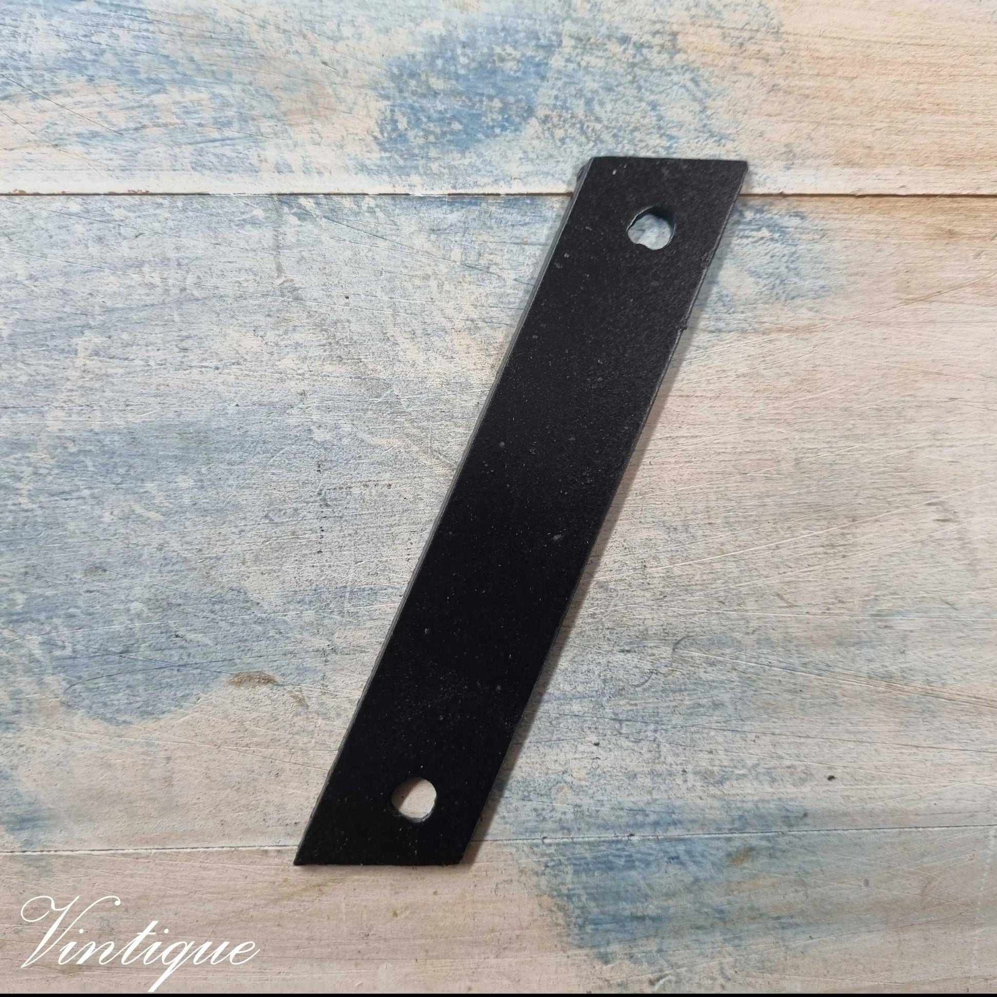 Black Steel Leterbox or Street Numbers 100mm-Vintique Concepts
