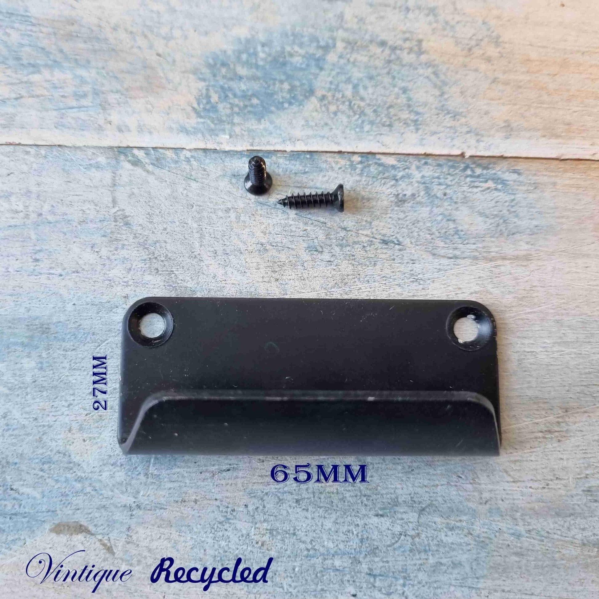 Antique black steel window lift-Vintique Concepts