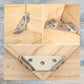 Stainless Steel Corner Bracket / Brace 46x46mm for Durable Support