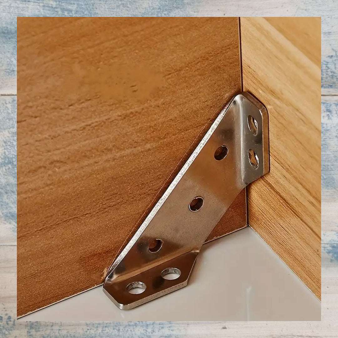 Stainless Steel Corner Bracket / Brace 46x46mm for Durable Support