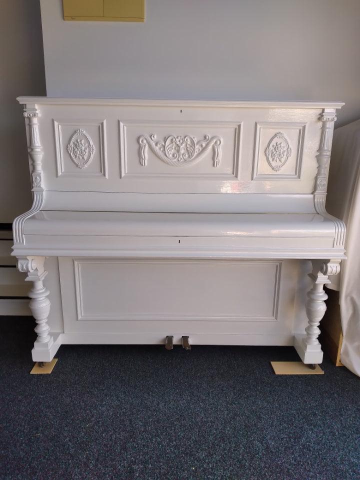 Buckingham swag centre or top wood applique Onlay 40cm x 15cm-Vintique Concepts