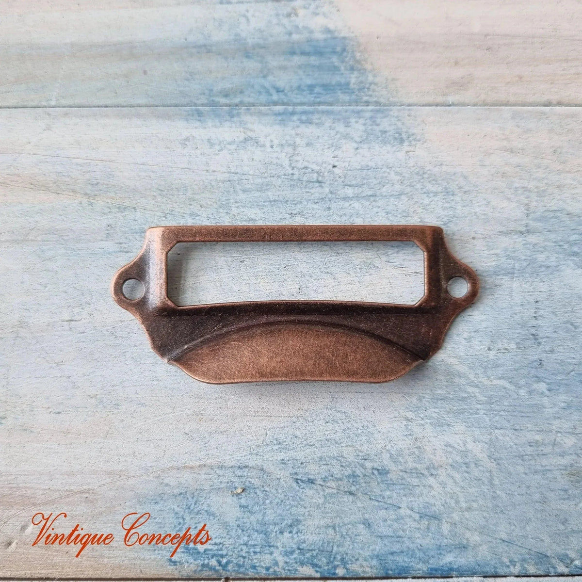 Card Model Rounded Handle card label holder-Card / Label holder drawer handle pull 70mm x 28mm ...