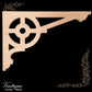 Carved wooden Lace Fretwork-Cathedral (FW4) 554mm x 372mm-Vintique Concepts