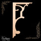 Carved wooden Lace Fretwork-Ocean Wave (FW15) 385mm x 195mm-Vintique Concepts