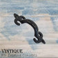 Cast Iron "fleur De Lis" cabinet handle 115mm long