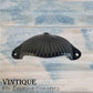 Cast Iron Half Moon Fluted with dome Cup Drawer Handle 105mm long