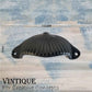 Cast Iron Half Moon Fluted with dome Cup Drawer Handle 105mm long