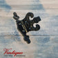 Cast Iron Hinge Cropped fancy 85mm x 105mm - Vintique Concepts