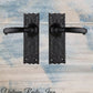 Cast Iron Tudor door levers (pair) (Copy)-Vintique Concepts