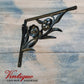 Cast Iron Wall Bracket "FRANCES" 190mm x 205mm x 30mm-Vintique Concepts