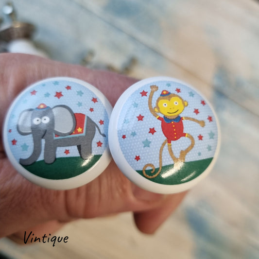 Childrens cabinet knobs (set of 7)-Vintique Concepts