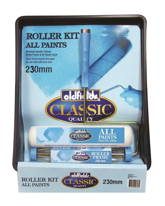 Classic 3 Piece 270mm Draylon all paints Paint roller kit from Oldfields-Vintique Concepts