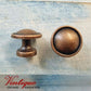 Classic Bronze Drawer Knob 25mm Diameter - Vintique Concepts
