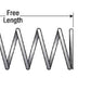 Zinc Compression Spring  25.4mm Long (4.78 OD x 0.41 WD) C550 (2 pack) from Century (Copy)