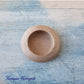 Concealed Cavity Round wooden door Handle 43mm dia-Vintique Concepts