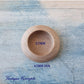 Concealed Cavity Round wooden door Handle 43mm dia-Vintique Concepts