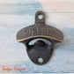 CORONA- Bronze heavy duty Wall Mounted Vintage Bottle opener for beer bottles etc-Vintique Concepts