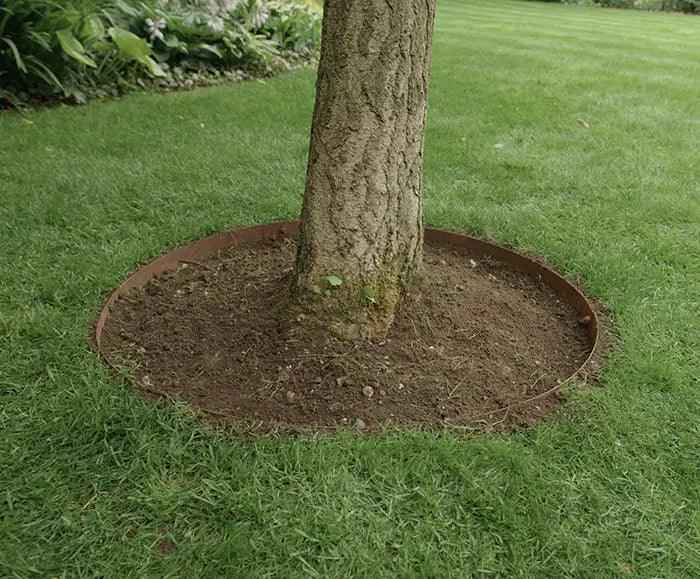 Corten Garden edging 150mm high x 1mtr long