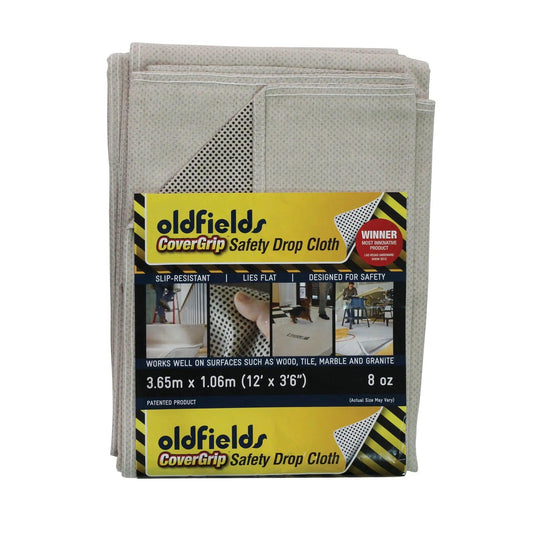 Covergrip safety anti-slip Drop Sheet 3.65 x 1.06Mtr from Oldfields-Vintique Concepts