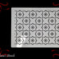 Criss Cross Pattern furniture and wall Paint Stencil-Vintique Concepts