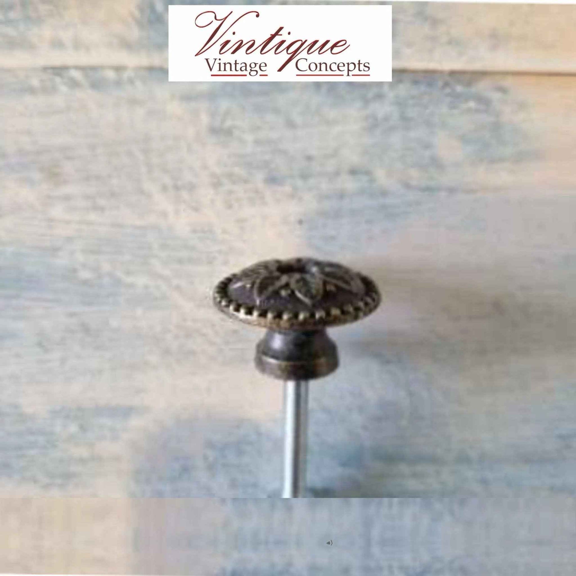 Daisy Bronze Furniture Knob 24mm diameter
