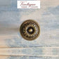 Daisy Bronze Furniture Knob Rose 31mm diameter