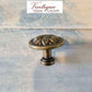 Daisy Bronze Furniture Knob Rose 31mm diameter