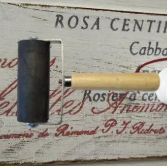 Decoupage Hard Rubber Roller (ink Roller) 6cm-Vintique Concepts