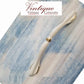 Elegant Ivory / Gold with Flourish Drawer handle 158mm long