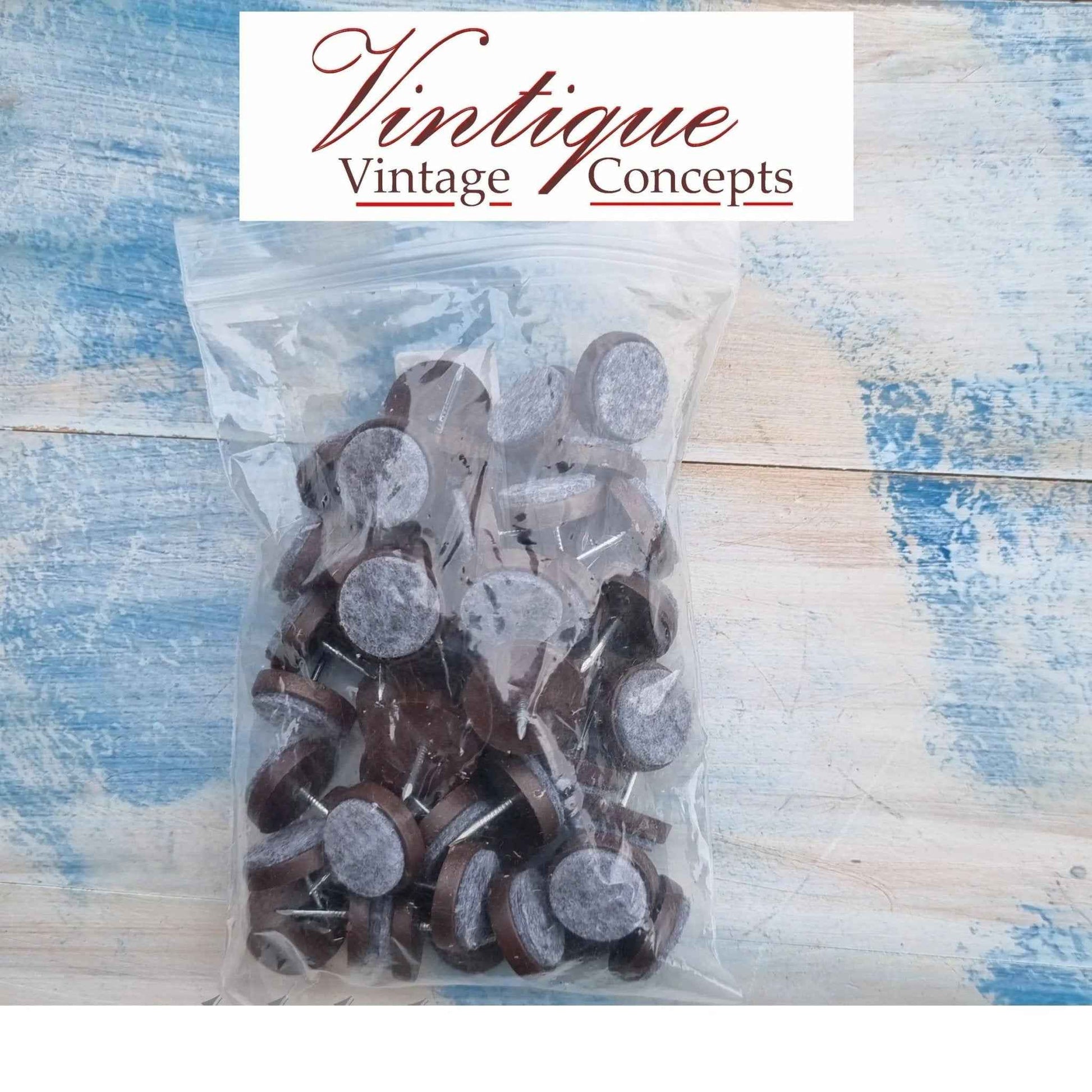 Felt Furniture Glides 20mm Dia (packet of 10)