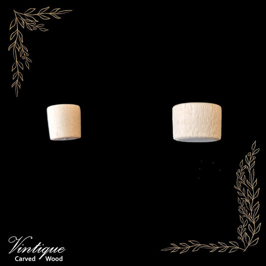 Flathead Tappered Wood Plugs -Maple 6.35mm & 9.5mm-Vintique Concepts