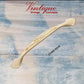 Floral Ivory with Gold  Flower Drawer handle 160mm long-Vintique Concepts