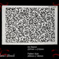 Floral Patterned Vintage furniture paint stencil (A4 Size)-Vintique Concepts