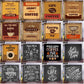 Fresh Roasted Coffee-Square cafe Tin Sign-30cm x 30cm-Vintique Concepts