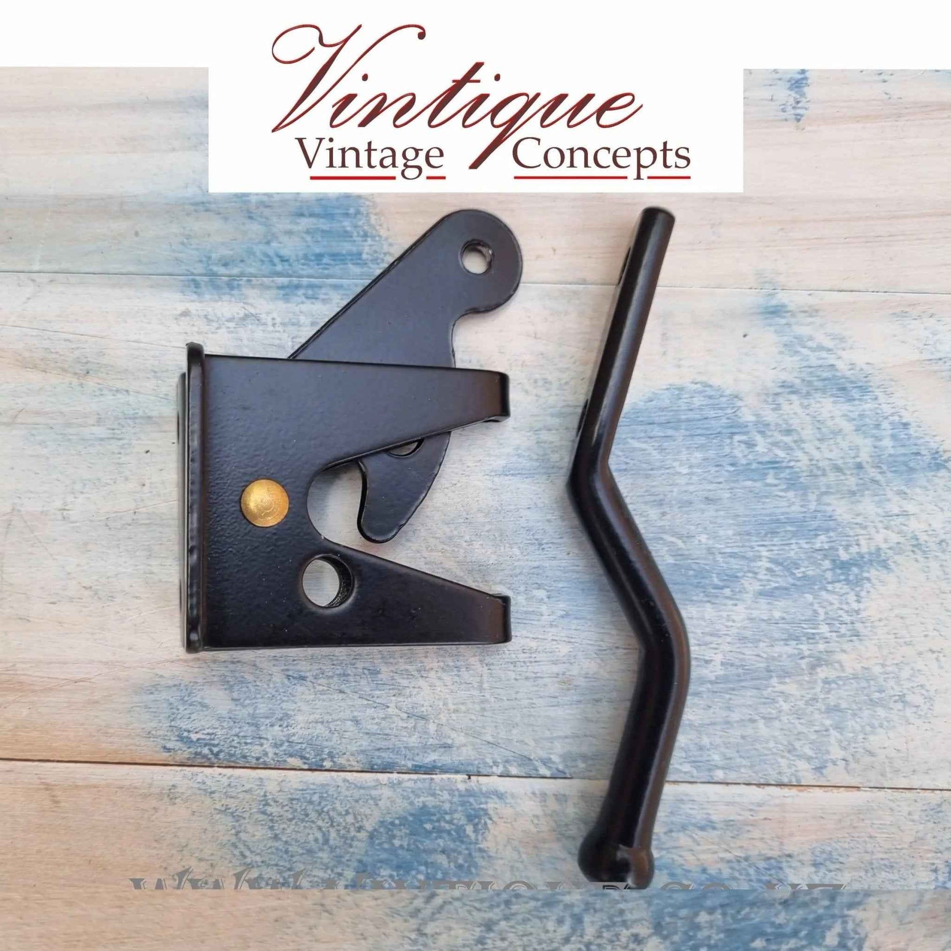 Gate latch heavy duty Black