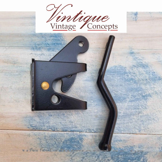 Gate latch heavy duty Black