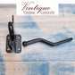 Gate latch heavy duty Black
