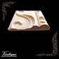 Georgian Spiral wood border trim moulding 66mm wide