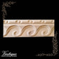 Georgian Spiral wood border trim moulding 66mm wide